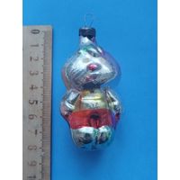 Ёлочная игрушка из далёкого и прекрасного детства. Чипполино. С рубля.