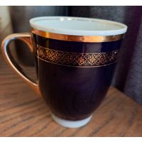 Большая кружка фарфор, агитация СССР.