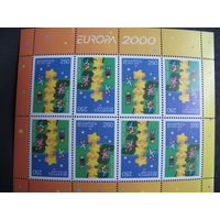 Марка РБ #369 (МЛ). Европа 2000 (CEPT)