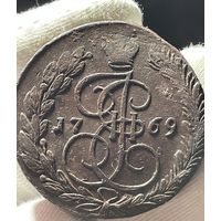 5 копеек 1769 ЕМ без МЦ.Тяжеловес.Толстяк.Кладовая.Состоян ие!