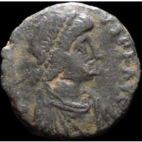 Фоллис, Флавий Аркадий/Гонорий (?), Римская Империя, С 1 Рубля! Смотрите другие лоты!