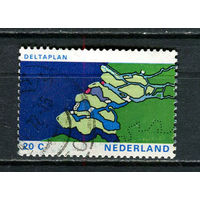 Нидерланды - 1972 - План защиты Дельты - [Mi. 974] - полная серия - 1 марка. Гашеная.  (Лот 11JB)-TG3P56