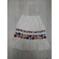 Фартук вышитый старинный