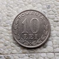 10 леев 1995 года Румыния. Республика Румыния. Единственная на аукционе!