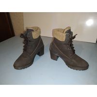 Полусапожки ботинки 34 размер Замша
