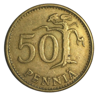 Финляндия 50 пенни, 1963