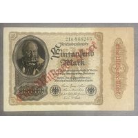 Банкнота 1 миллиард марок 1922 год. Веймарская республика. НЕ БЫЛА В ОБОРОТЕ