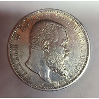 5 марок 1907 Вюртемберг приятный сохран