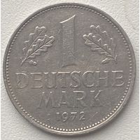 Германия 1 марка 1972 г. D