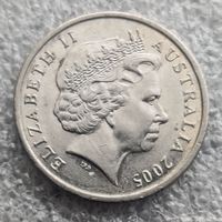 Австралия 5 центов  2005 г.