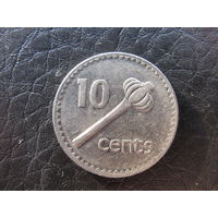 Фиджи.10 центов.1992. С 20 копеек. Распродажа коллекции. Смотрите другие лоты.