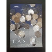 Латвия 2 Республика, набор одно-латовых юбилейных монет