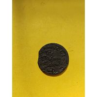 Солид. 1665 года БРАК (Двойной удар) Красивая, Ян II Казимир (1649 - 1668) (Боратинка), СМОТРИТЕ ДР. МОИ ЛОТЫ.