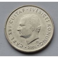Швеция, 1 крона 2003 г.