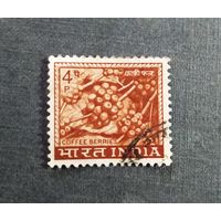 Марка Индия 1968 год Кофе