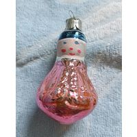 Елочные игрушки, стекло, девочка, кукла, девочка с косой