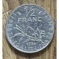 1/2 Франка Франция 1994г.