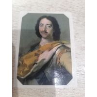 Наклейка.Петр  царь всея Руси с 1682г Первый император Всероссийский с 1721г Представитель династии Романовых