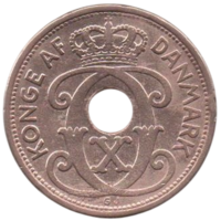 Королевство Дания. 5 эре 1927