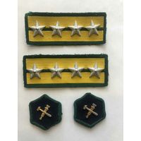 Нарукавные нашивки МПС СССР.