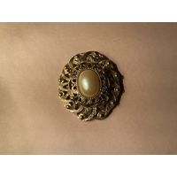 Брошь жемчужная Англия винтаж