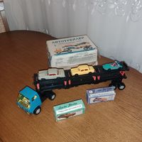 Конструкторский набор СССР "Автотрейлер"