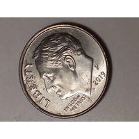 10 центов США 2019 P год