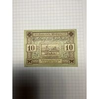 10 геллеров (нотгельды) Австрия.-2512