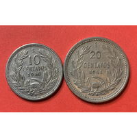 Чили 2 монеты