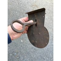 Замок старинный врезной. Тяжелый! Рабочий!