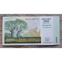 Werty71 Мадагаскар 2000 ариари 2007 (2008) План действий 2007 - 2012 10000 франков банкнота