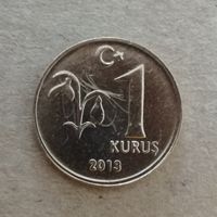 Турция 1 куруш 2013 год, KM# 1239  ю