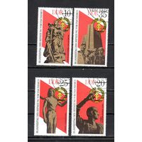 30 лет Победы ГДР 1975 год серия из 4-х марок