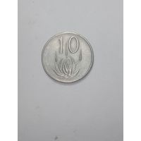 ЮАР 10 центов 1978 года . Suid - Africa