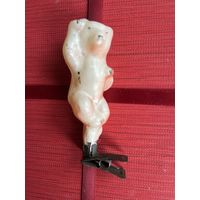 Ёлочная игрушка мишка танцующий