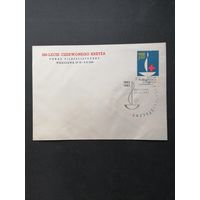 Польша 1963 КПД приуроченный к филателистической выставке в Варшаве с маркой "100 лет международной организации "Красный крест"" (спецгашение филвыставка в Варшаве) Mi.1392 каталог 1.70 евро