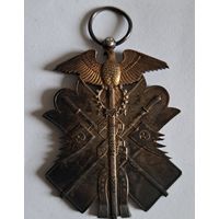 Орден золотого коршуна. Военный. Серебро. Оригинал.