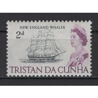 Тристан да Кунья /Tristan da Cunha 1965** Парусный корабль Елизавета II