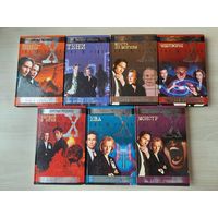 Секретные материалы X-files - Идущий в огне, Месть из могилы, Чудотворец, Монстр, Тени, Ева, Корабль-призрак - 7 книг
