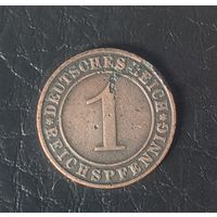 Монета Германия 1 пфенниг 1935 А