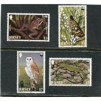 Великобритания. Джерси. Редкие виды фауны