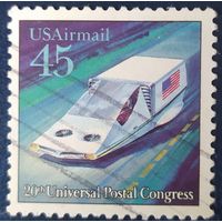 США 1989 исследование космоса 1 из 4 без клея.