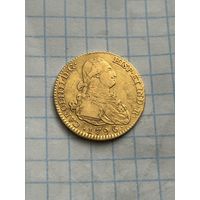 Двойной золотой эскудо 1796 года