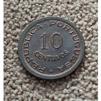 Ангола 10 сентаво, 1949 300 лет войне за Независимость aUNC