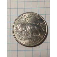 25 центов США 2006 год дакота