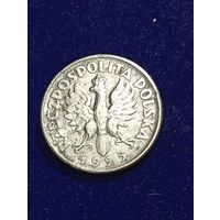 Польша 2 злотых 1925 года . Лондонский монетный двор .