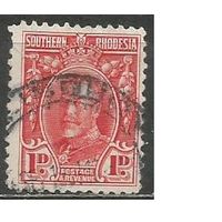 Южная Родезия. Король Георг V в морской форме. 1931г. Mi#16.