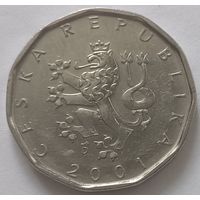Апошнi распродаж! 2 Кроны Чехия 2001