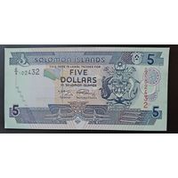 РАСПРОДАЖА КОЛЛЕКЦИИ. Соломоновы острова 5 долларов