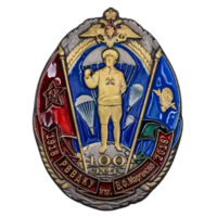 Памятный знак 100 лет РГВВДКУ имени В.Ф. Маргелова